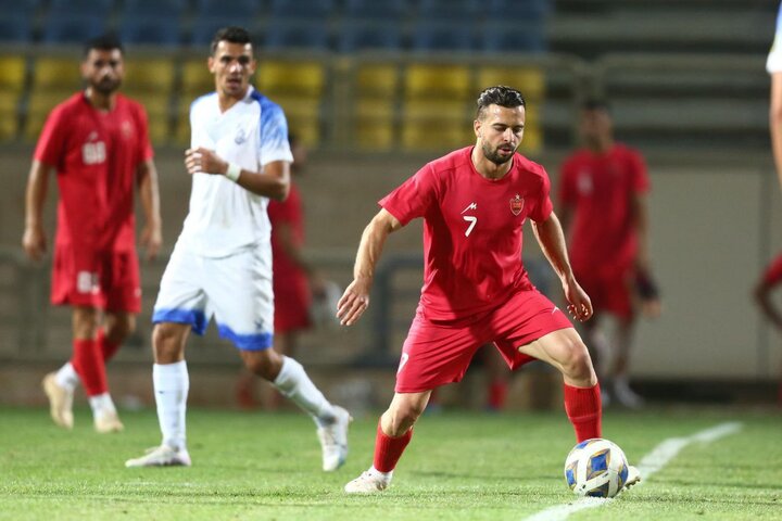 تساوی بدون گل پرسپولیس و ملوان در نیمه اول