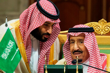 Saudi king, crown prince receive letter from Iran's president