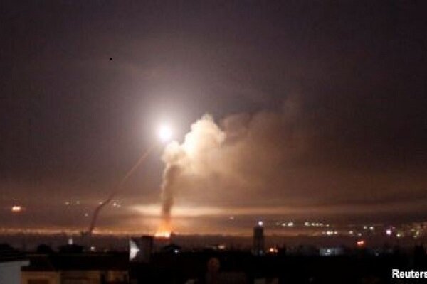 پدافند هوایی سوریه با حمله مجدد جنگنده‌های صهیونیستی مقابله کرد
