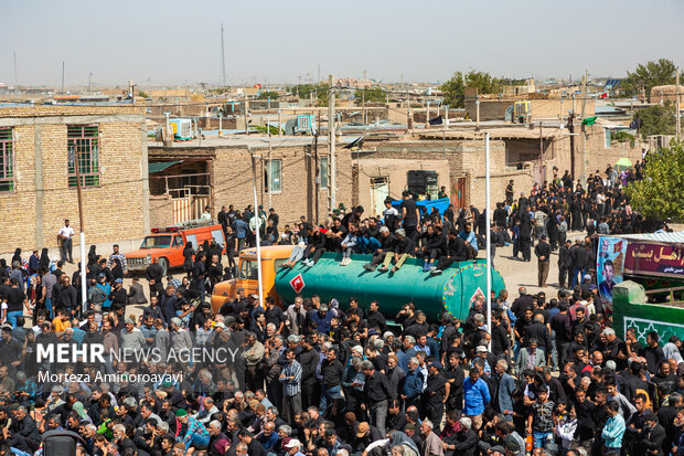 مراسم تعزیه خوانی 28 صفر در روستای کفکی