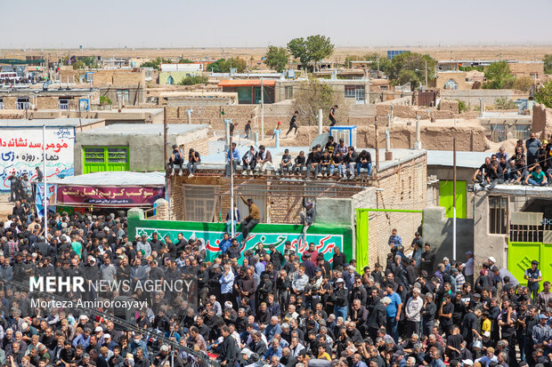 مراسم تعزیه خوانی 28 صفر در روستای کفکی