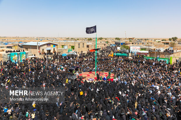 مراسم تعزیه خوانی 28 صفر در روستای کفکی