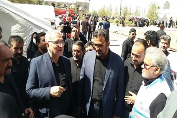 دستور وزیر بهداشت برای ساخت درمانگاه در زائرسرای میقات الرضا