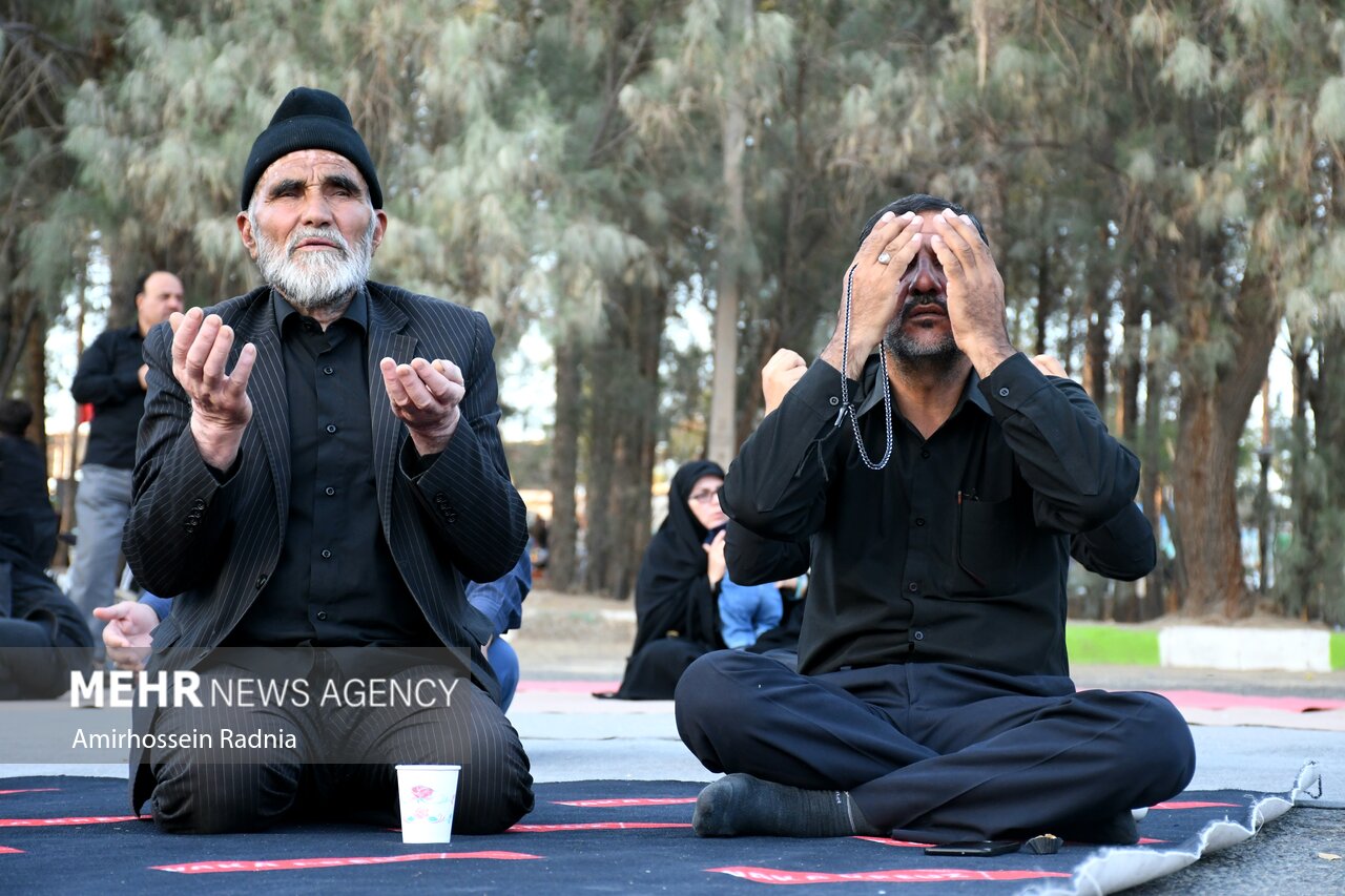 عزاداری ۲۸ صفر در مصلای بزرگ بندرعباس