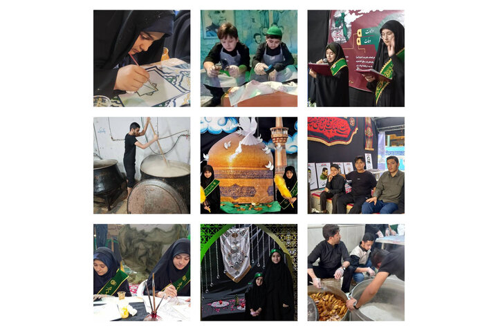 من با همه دلم و توانم در خدمت شما زائران هستم