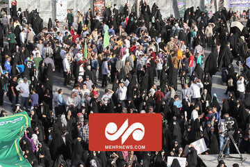 تصاویری از اجتماع بزرگ محبان امام رضا(ع) در تهران