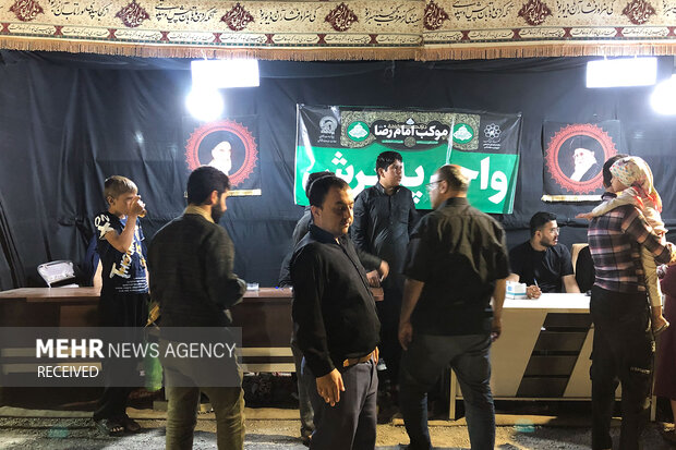 اسکان زائران بارگاه منور رضوی در دهه آخر صفر