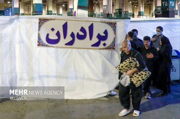 اسکان زائران بارگاه منور رضوی در دهه آخر صفر