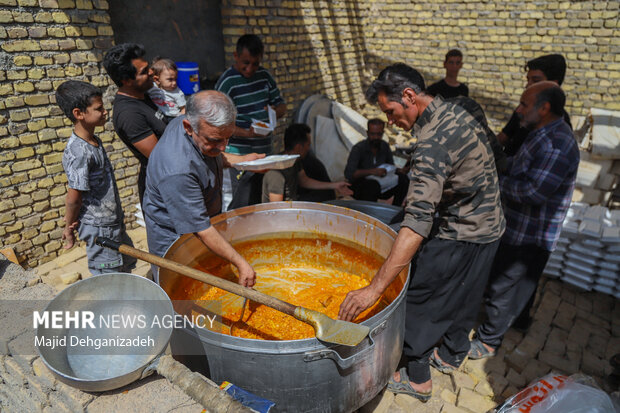 آیین سنتی دهه آخر صفر در روستای «توت»
