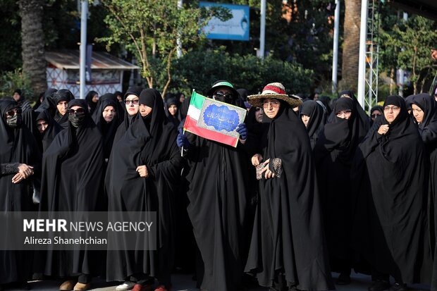 اجتماع پرشور امام رضایی‌ها در رشت