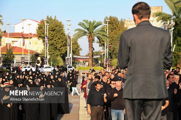 اجتماع پرشور امام رضایی‌ها در رشت