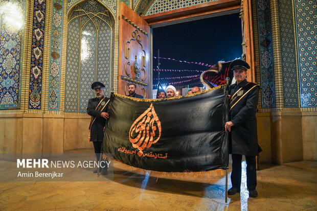 Imam Reza mourning ceremony in Shah Cheragh shrine
