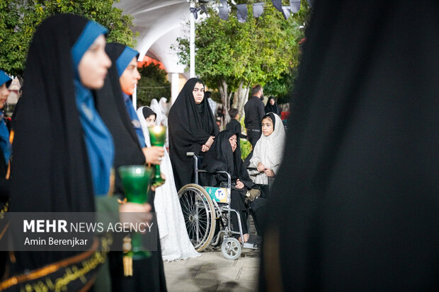 Imam Reza mourning ceremony in Shah Cheragh shrine
