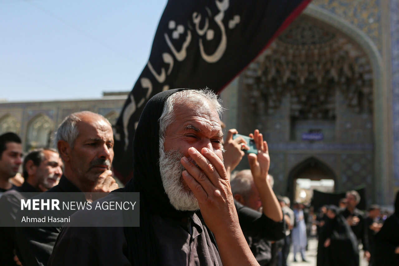 امام رضا علیہ السلام کا یوم شہادت، مشہد مقدس کی فضا سوگوار