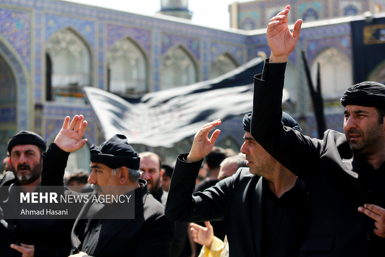 امام رضا علیہ السلام کا یوم شہادت، مشہد مقدس کی فضا سوگوار