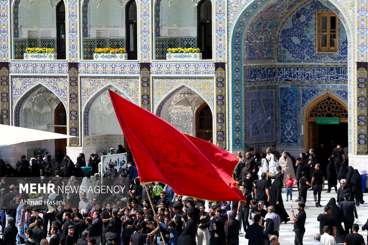 امام رضا علیہ السلام کا یوم شہادت، مشہد مقدس کی فضا سوگوار