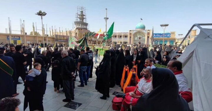 ۶۵ امدادگر هلال احمر جاماندگان «ارض طوس» در پیشوا را پوشش دادند