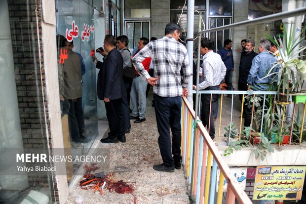 بازسازی صحنه قتل در کرمانشاه