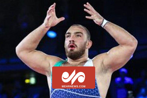 لحظه اهدای مدال طلا به امیرحسین زارع در مسابقات قهرمانی جهان لحظه اهدای مدال طلا به امیرحسین زارع در مسابقات قهرمانی جهان