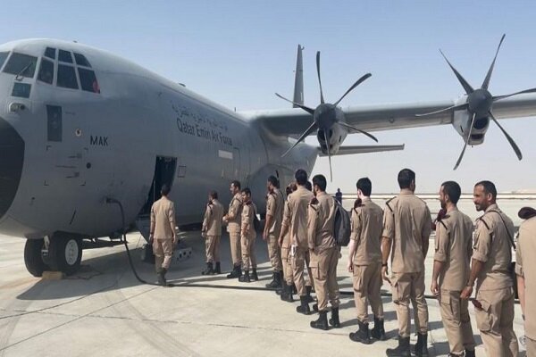 Royal Saudi Air Force Group Participating in Falcon Eye 1 Drill