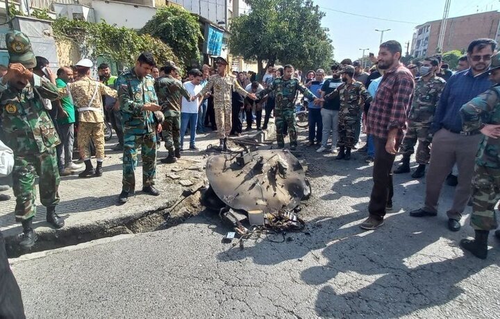 سقوط شی ناشناس منجر به انفجار در گرگان شد