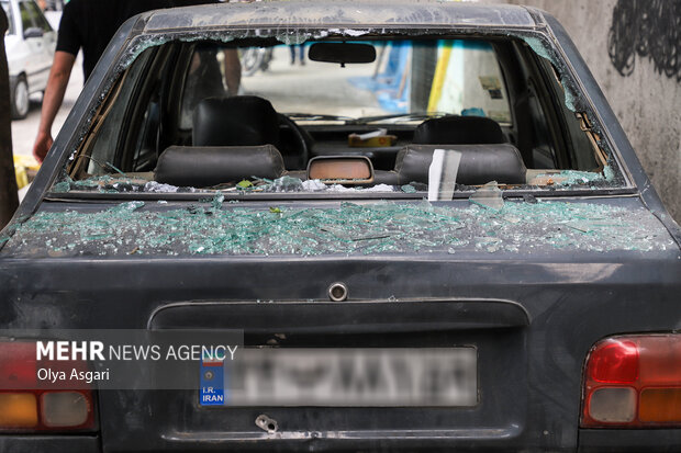 تصاویری از محل حادثه گرگان