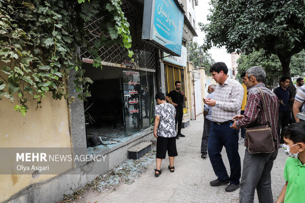 تصاویری از محل حادثه گرگان