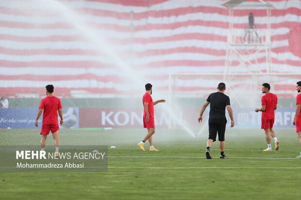 تمرین تیم ملی فوتبال پرسپولیس تهران