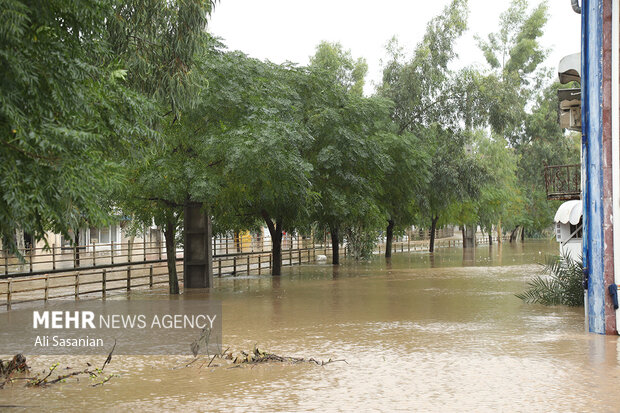 سیلاب به ۷ روستای عباس آباد خسارت زد/ تعطیلی ۲ مدرسه