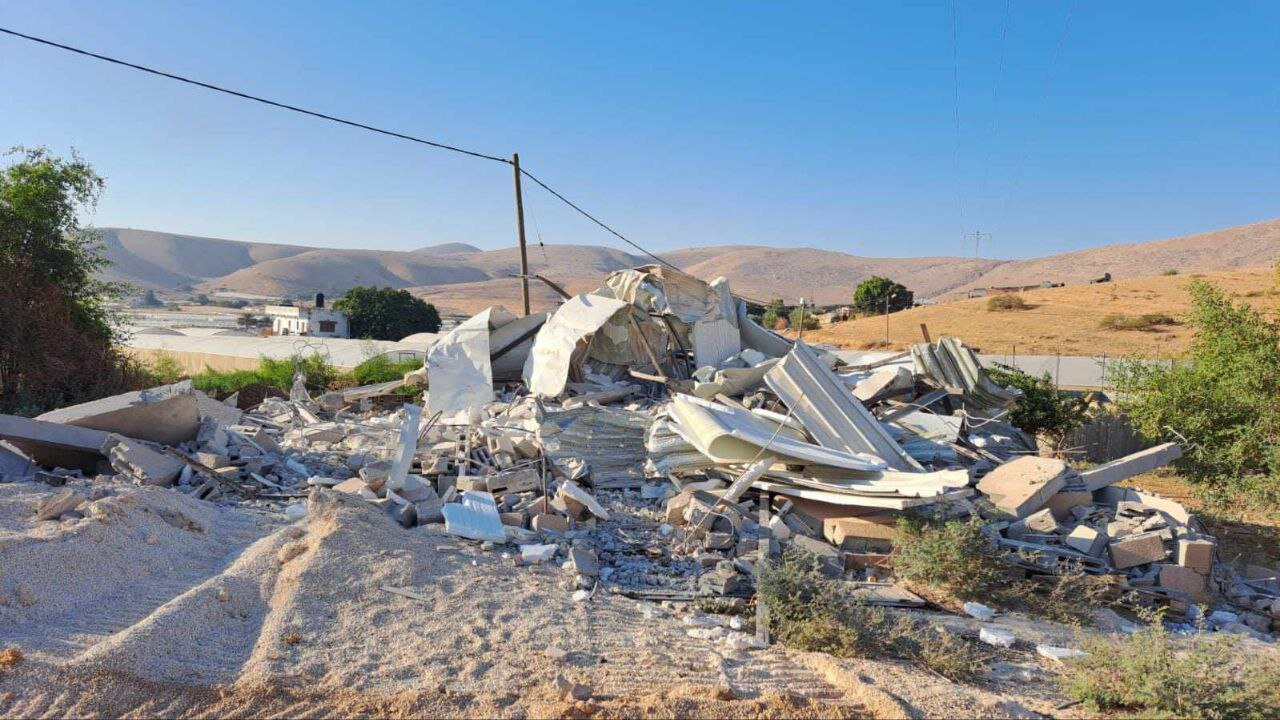 تخریب منازل فلسطینیان در نابلس و اریحا