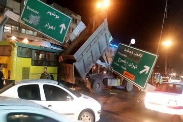 ۵۳ درصد از تصادفات فوتی در تهران شب‌ها روی می‌دهد
