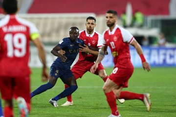 دیدار تیم های فوتبال پرسپولیس و النصر