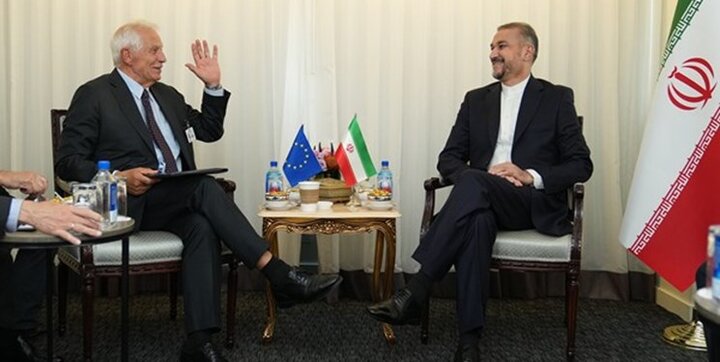 Amir-Abdollahian meets counterpart, EU chief in NY 