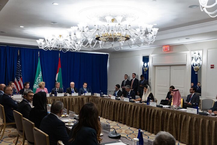 نیویارک میں امریکہ کے متحدہ عرب امارات اور سعودی عرب کے ساتھ سہ فریقی اجلاس کے پوشیدہ اہداف