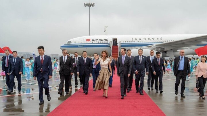 الرئيس السوري يصل إلى الصين في أول زيارة منذ عقدين