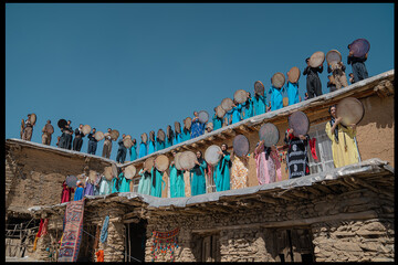 فستیڤاڵی گەورەی دەفژەنی لە هەشەمێز/ پرۆژەی موستەفا گیان تۆمار کرا