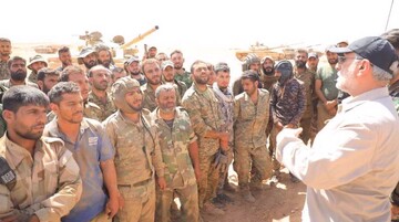 شام اور ایران کی مشترکہ فوجی مشق، قدس فورس کے کمانڈر کی خصوصی شرکت