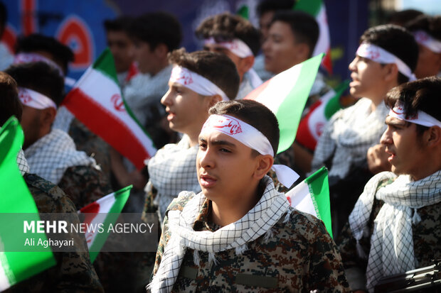مراسم رژه نیروهای مسلح استان آذربایجان غربی