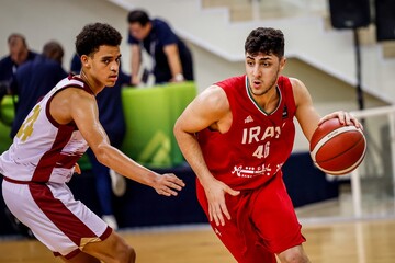 Iran U16 basketball