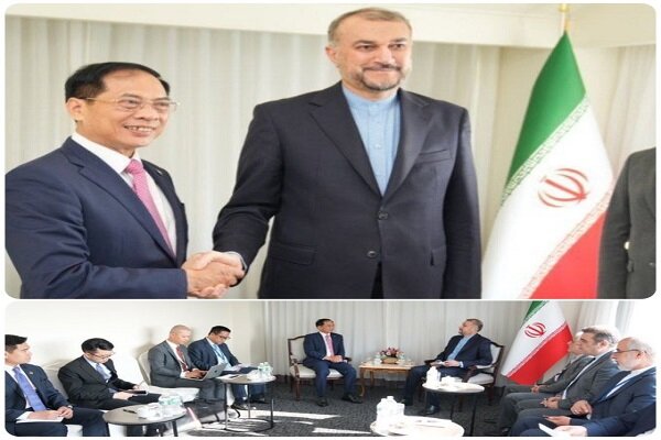 Iranian foreign minister meets counterparts in New York