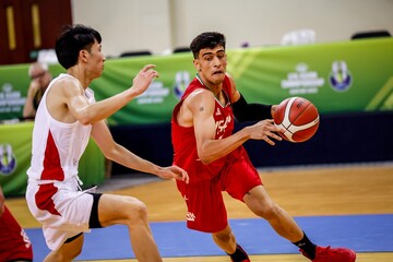 Iran U16 basketball