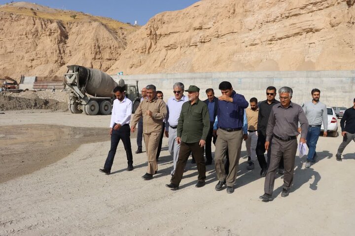 روند ساخت سد دشت پلنگ شتاب میگیرد روند ساخت سد دشت پلنگ شتاب میگیرد