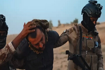 بازداشت سرکرده مخوف داعشی در کرکوک عراق+فیلم