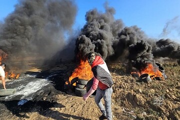 Gaza arson balloons force Zionist regime to reinforce troops