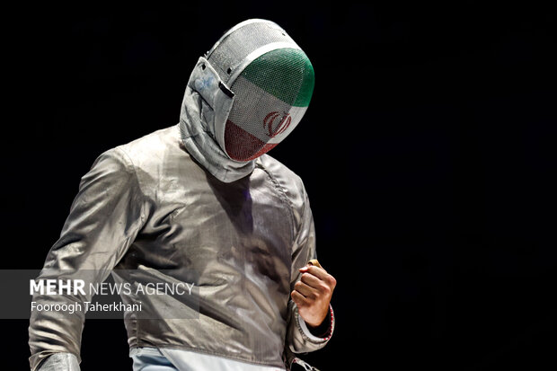 Fencing competitions in China's Hangzhou
