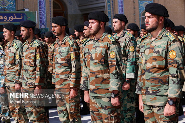 مسجد مقدس جمکران میں ایرانی افواج کا امام زمانہ(عج) سے تجدید عہد، مشترکہ پریڈ کا…
