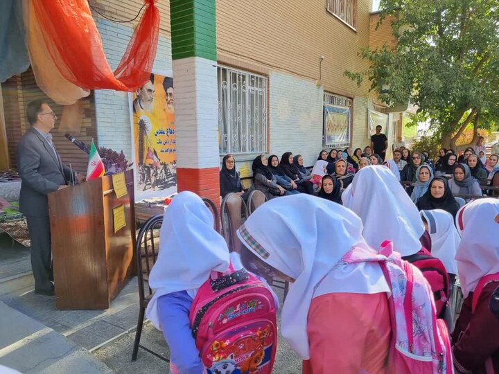مدرسه خیرساز یک کلاسه در روستای مبارک آباد بیجار افتتاح شد
