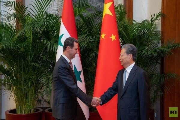 بشار اسد نے تہران_ریاض معاہدے پر چین کے کردار کو سراہتے ہوئے مبارکباد دی