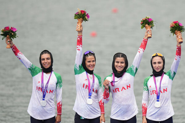 کسب نخستین مدال تاریخ دوچرخه سواری بانوان/ مدال نقره برای روئینگ