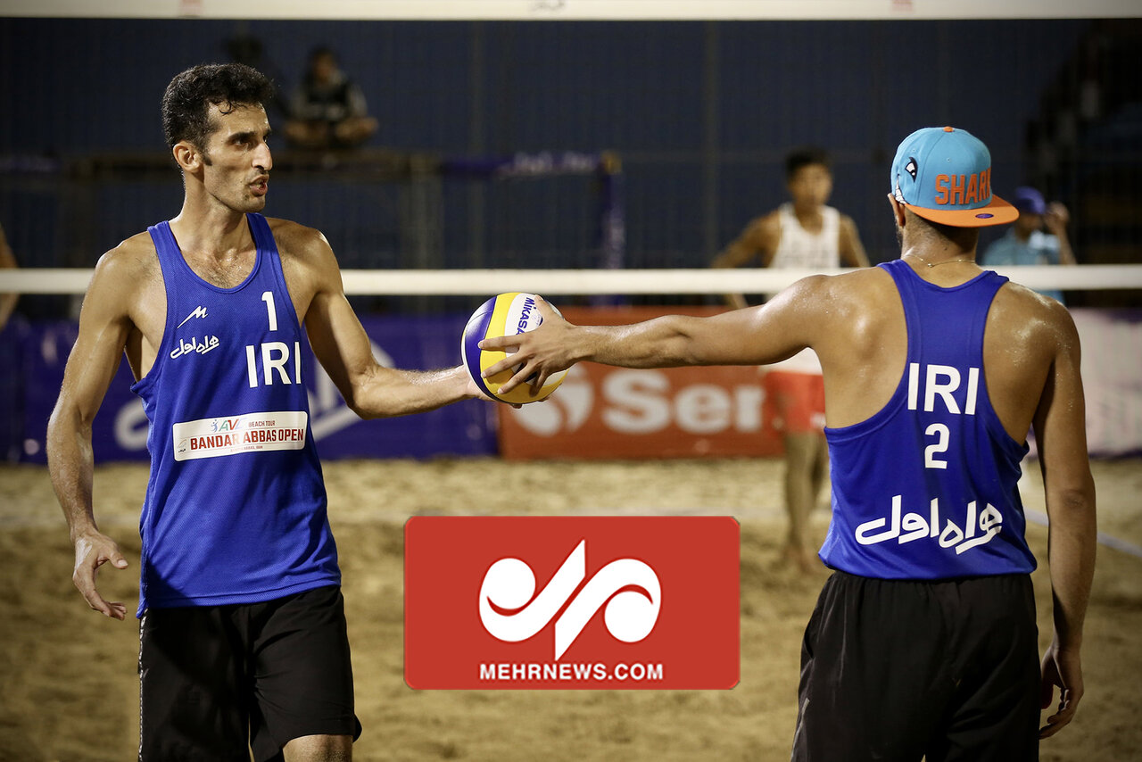 صعود والیبال ساحلی ایران به نیمه‌نهایی بازی‌های آسیایی
